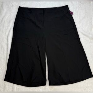 Lane Bryant Houston Black Crop Trouser Pants‎